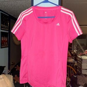 Adidas Glimalite Pink Tee